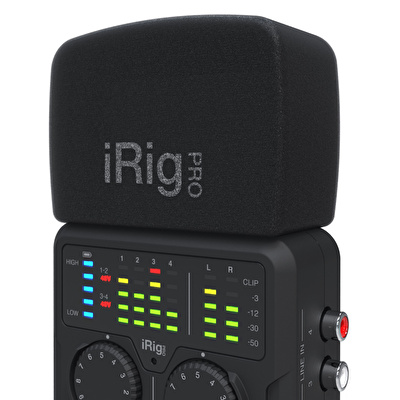 IK Multimedia IP-IRIG-QTRDLX-IN-iRig Pro Quattro I/O Deluxe Kayıt Cihazı